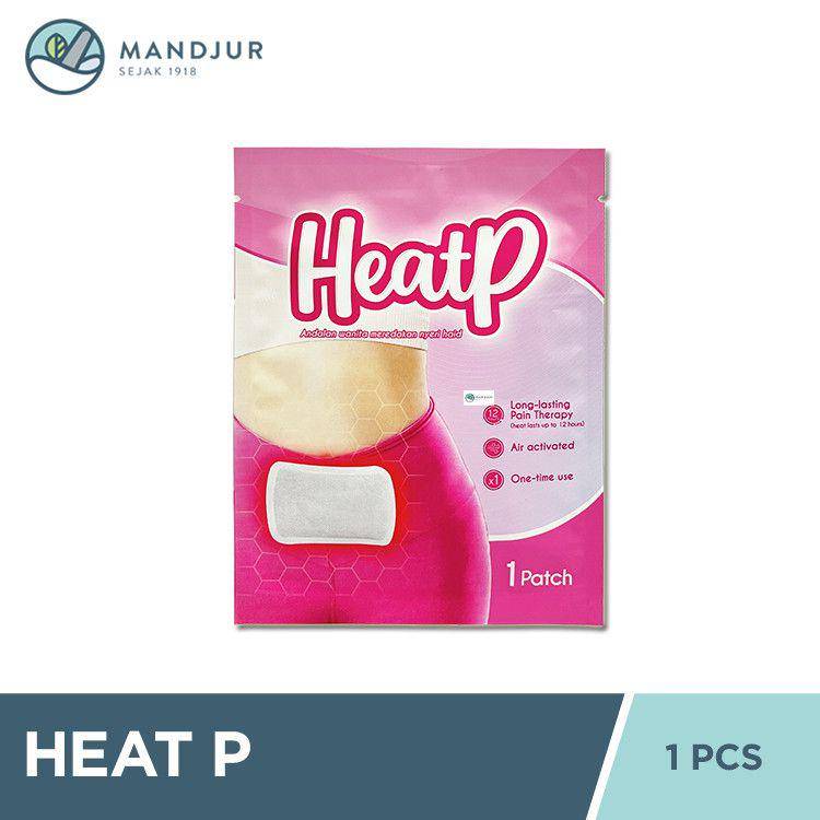 HeatP Plester Pereda Nyeri Haid (shopee.co.id/Apotek Mandjur Official Shop)