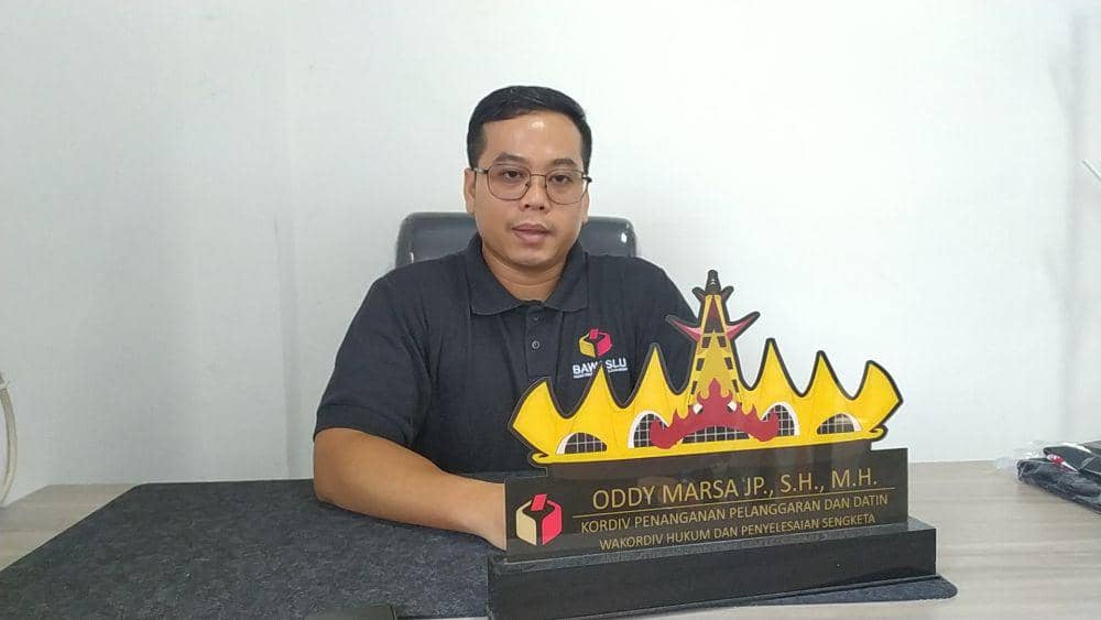 Koordinator Divisi Penanganan Pelanggaran Bawaslu, Oddy Marsa JP (IDN Times/Muhaimin)