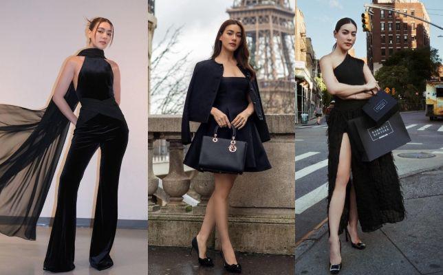 9 Inspirasi All Black Outfit ala Kimmy Kimberley, So Stunning!