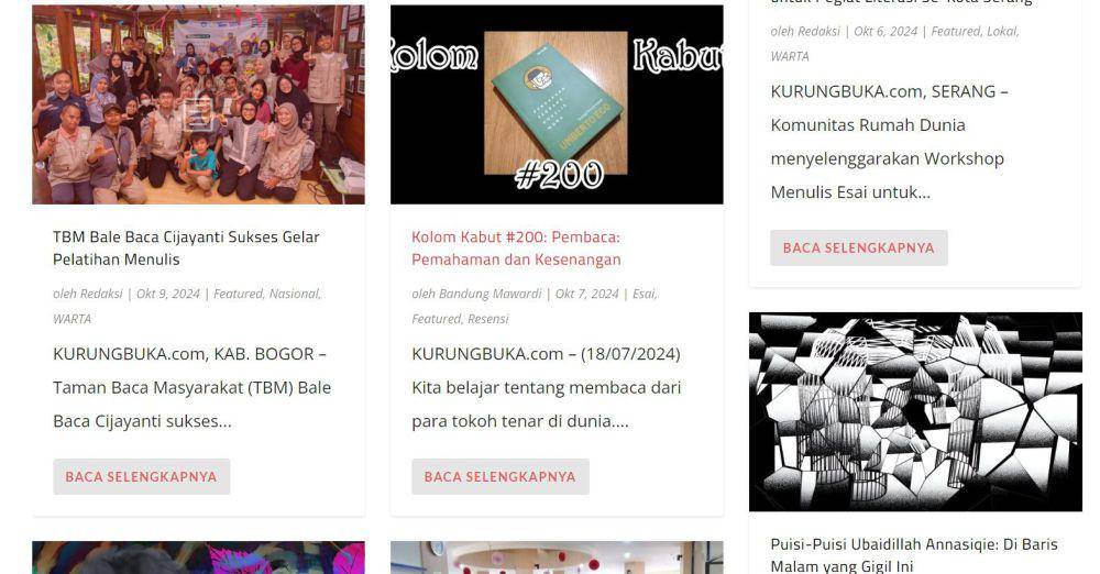 Tangkapan layar Kurungbuka. (Dok. Kurungbuka.com)