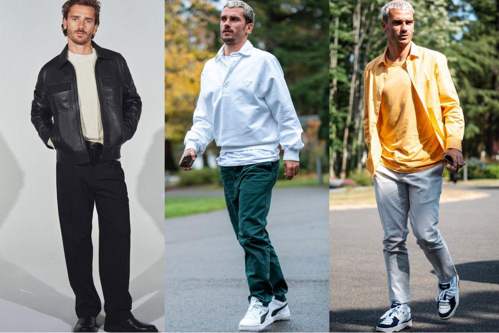 7 Referensi Outfit Modis ala Antoine Griezmann, Kece Abis!