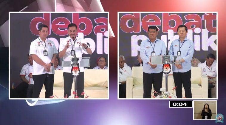 Debat Pilkada Sulawesi Utara 2024 di Kotamobagu. Dok. YouTube KPU Sulut