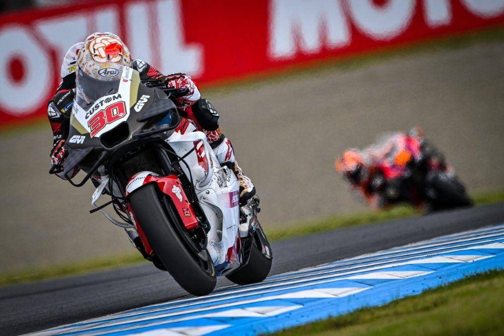 Takaaki Nakagami saat menjalani pekan balap GP Jepang 2024. (x.com/takanakagami30)