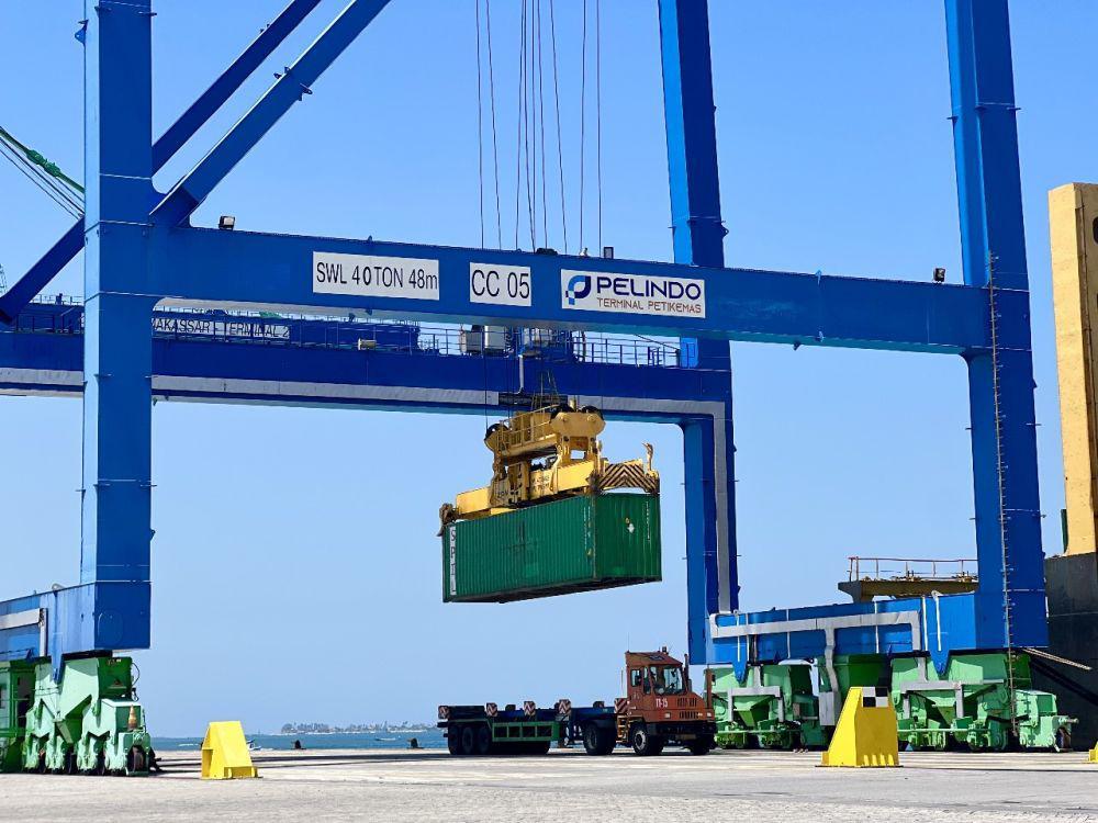 Pembangunan Makassar New Port (MNP) memperkuat peningkatkan infrastruktur pelabuhan di Indonesia, khususnya di wilayah timur. (Dok. Istimewa)