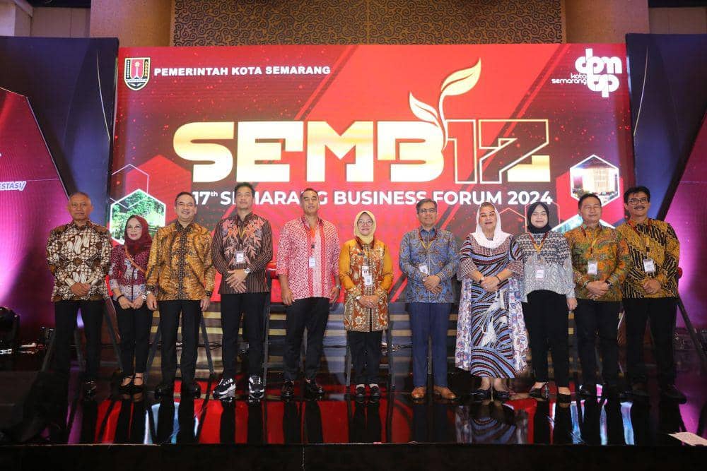Pemerintah Kota Semarang mengajak para investor yang berasal dari dalam dan luar negeri untuk berinvestasi di Ibu Kota Jawa Tengah melalui acara Semarang Business Forum (Sembiz) ke-17 di Hotel Grand Hyatt Jakarta, Rabu (9/10/2024). (dok. Pemkot Semarang)