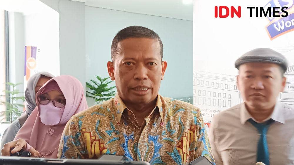 Rektor Universitas Diponegoro Semarang, Suharnomo. (IDN Times/Anggun Puspitoningrum)