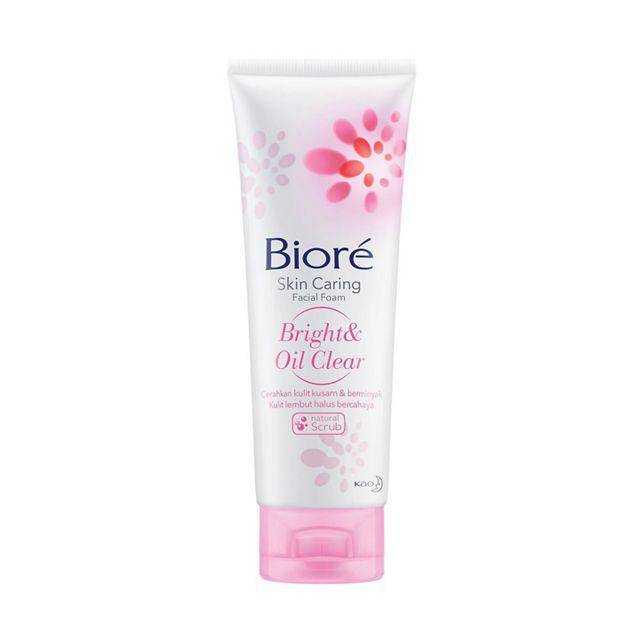 Biore Skin Caring Facial Foam Bright and Oil Clear (kao.com)