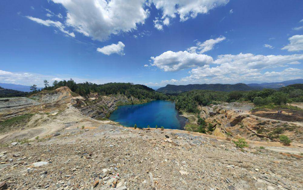Danau Biru Sawahlunto, Sumatra Barat (google.com/maps/HeriYanto Nuranas)