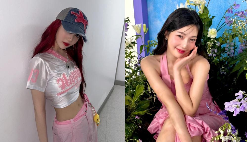 10 Inspirasi Outfit Girls Day out ala Joy Red Velvet, Serba Pink!