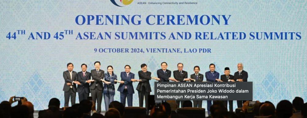 Ma'ruf Amin Sampaikan Salam Perpisahan Jokowi untuk ASEAN