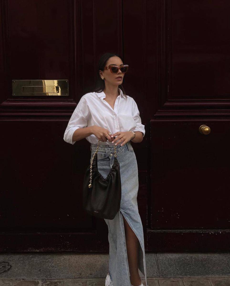 ide styling bawahan rok ala Alyssa Daguise (instagram.com/alyssadaguise)