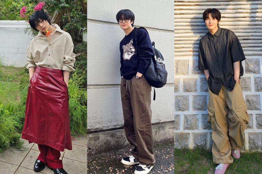 7 Ide Outfit Nuansa Cokelat ala I.N Stray Kids, Stylish Aesthetic!