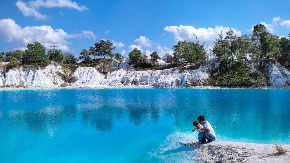 Danau Kaolin, Bangka Belitung (google.com/maps/khirotul ulya)