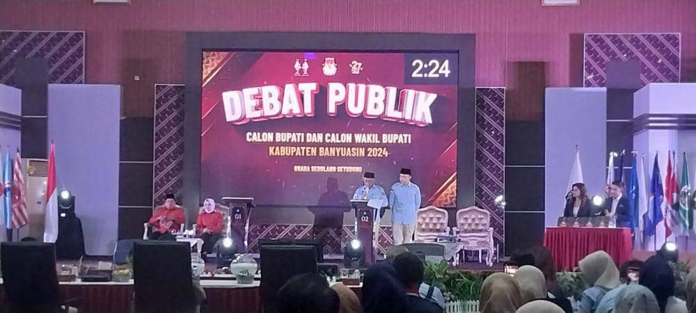 Debat Pilkada Banyuasin (Dok: ist)