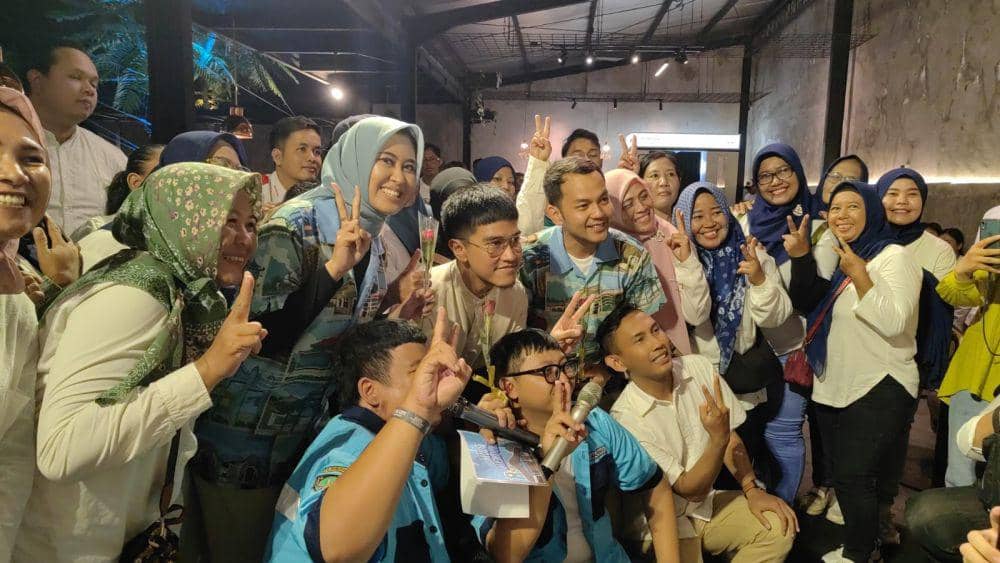 Deklarasi Paslon Walikota Solo Respati-Astrid Dihadiri Kaesang