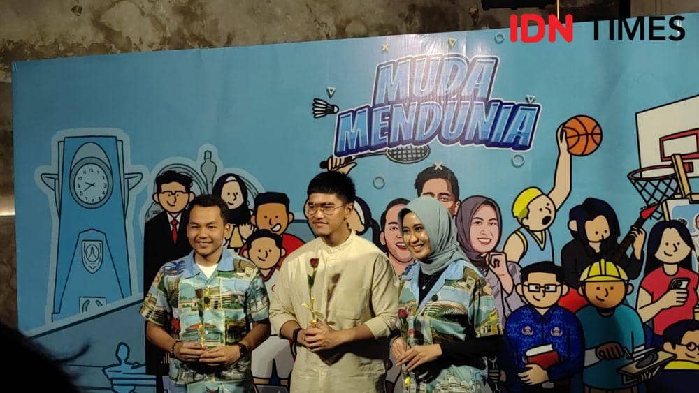 Kaesang Pangarep menghadiri acara deklarasi dukungan paslon Pilkada Solo, Respati-Astrid. (IDN Times/Larasati Rey)