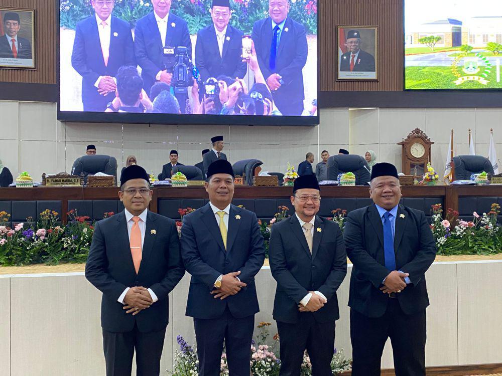 Fahmi Hakim Resmi Jabat Ketua DPRD Provinsi Banten 2024-2029