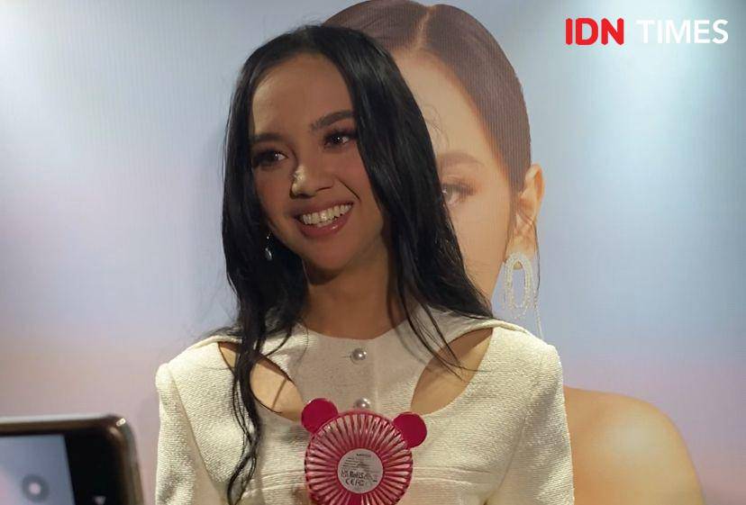 press conference perilisan album "Melangkah" di CGV Grand Indonesia, Jakarta, Kamis (10/10/2024) (dok. IDN Times/Rani Asnurida)