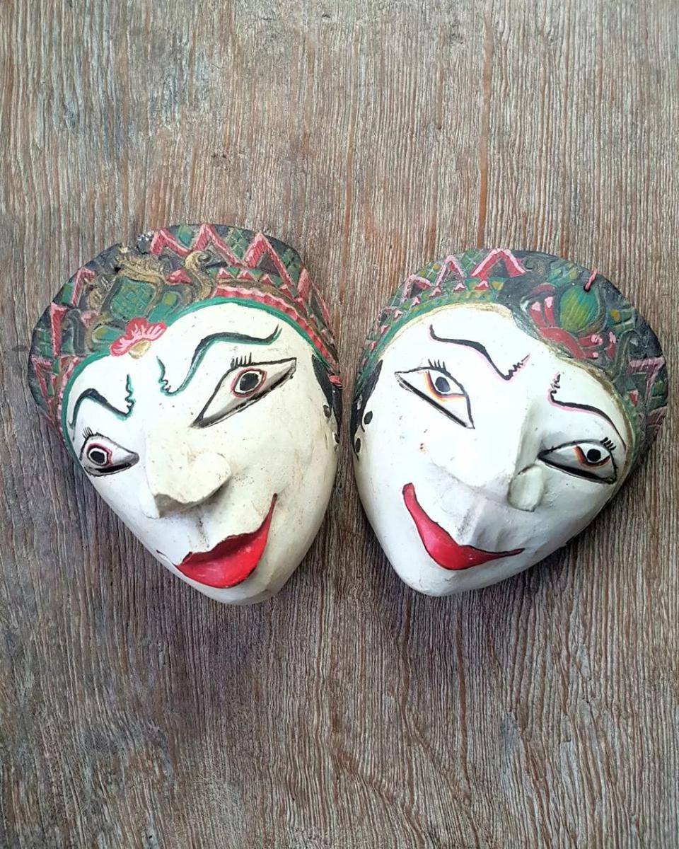 Topeng Madura. instagram.com/madura_art_shop