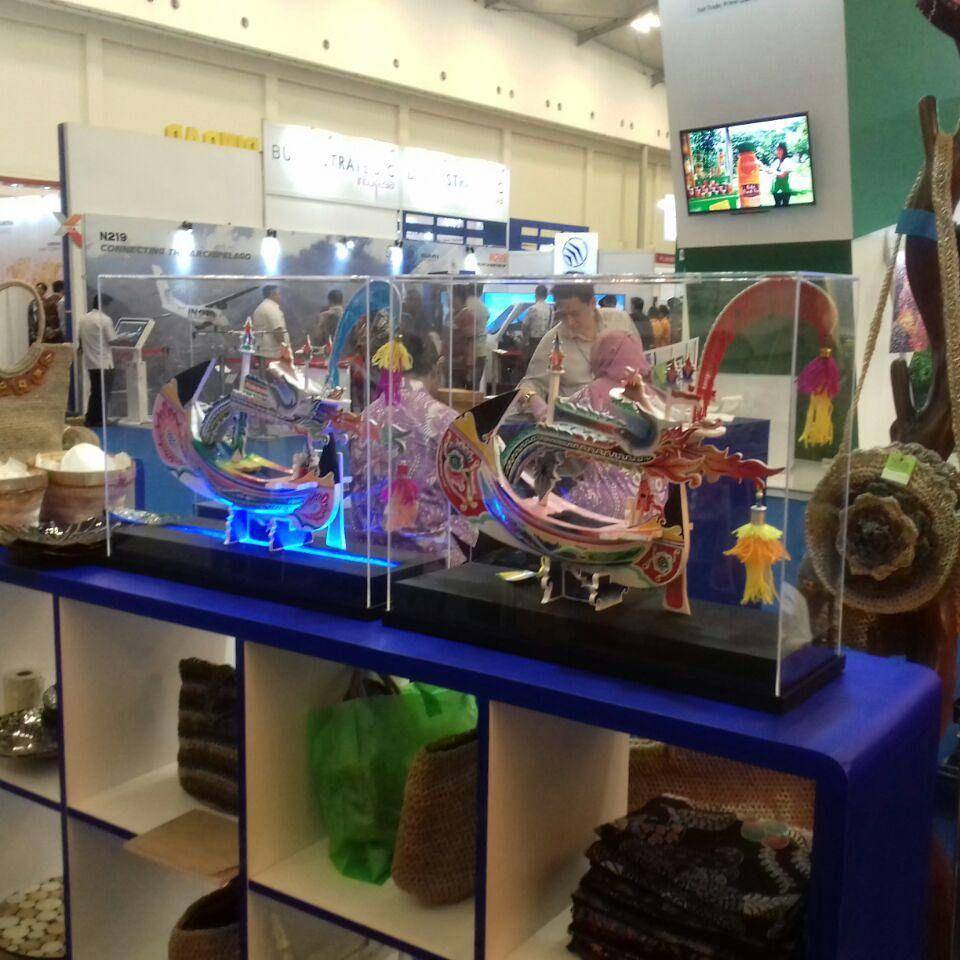 Kapal Miniatur Tradisional. instagram.com/ratora_miniaturmadura
