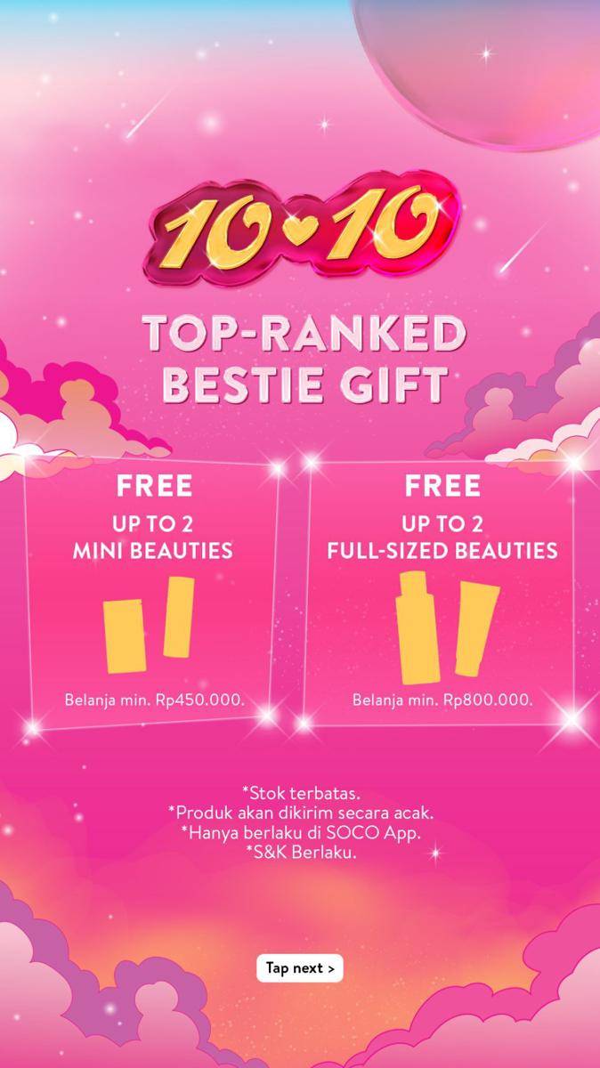Diskon makeup dan skincare 10.10 (instagram.com/stories/sociolla)