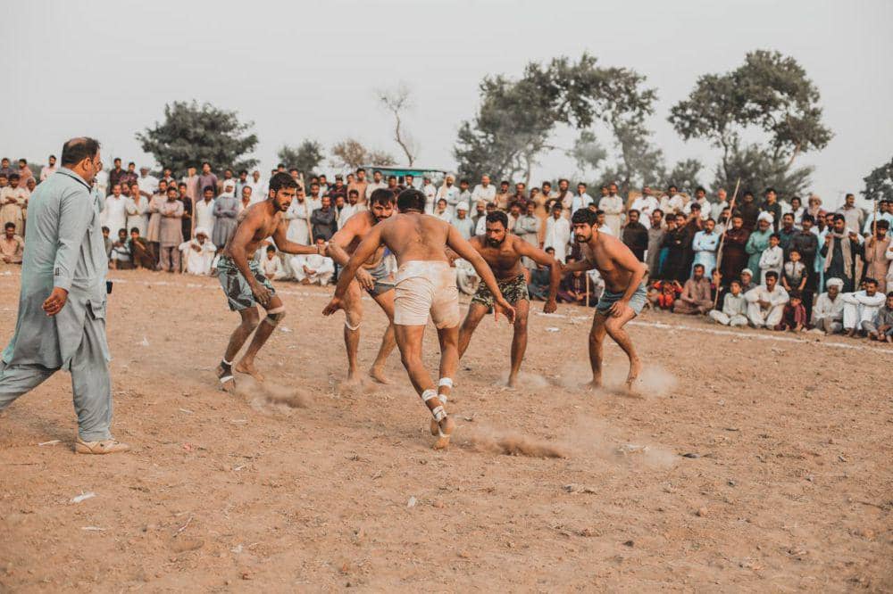 ilustrasi kabaddi mirip gobak sodor (pexels.com/Tamhasip Khan)