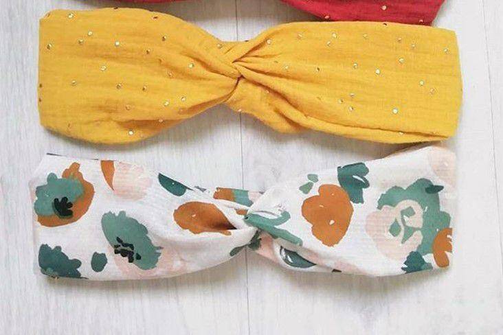 bando bayi dari bedong bekas bayi (instagram.com/mapetitemercerie)