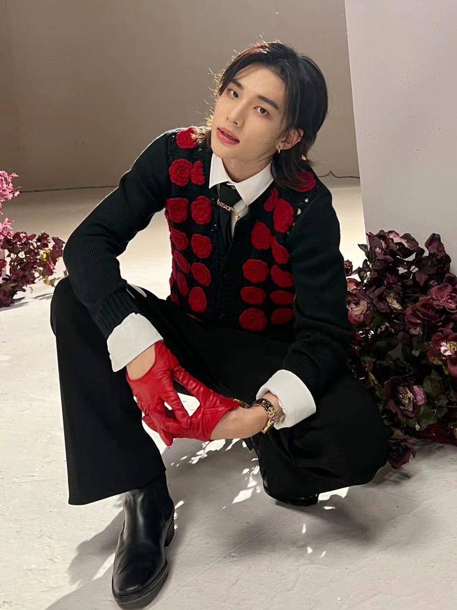 potret Hyunjin Stray Kids (instagram.com/hynjinnnn)
