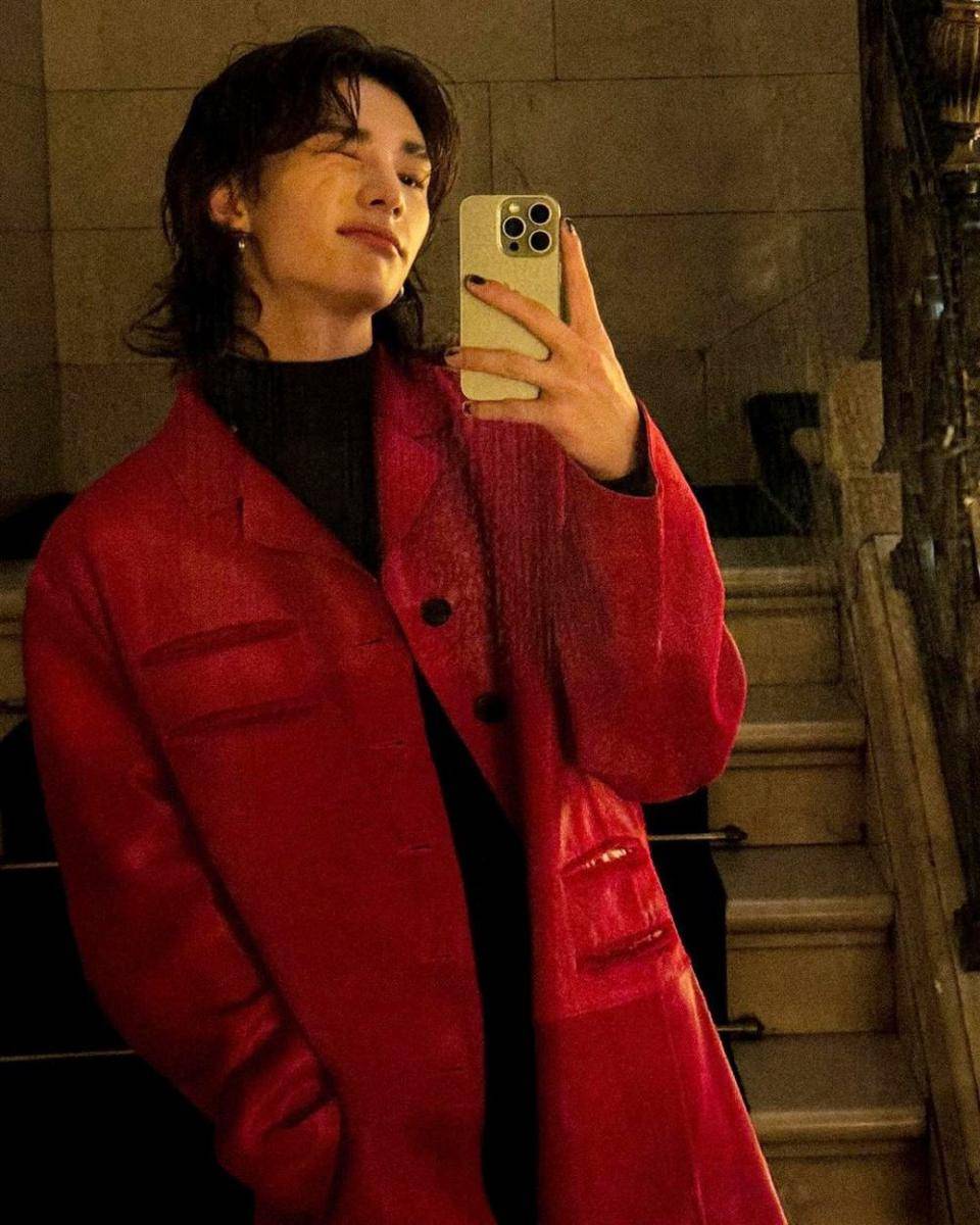 potret Hyunjin Stray Kids (instagram.com/hynjinnnn)