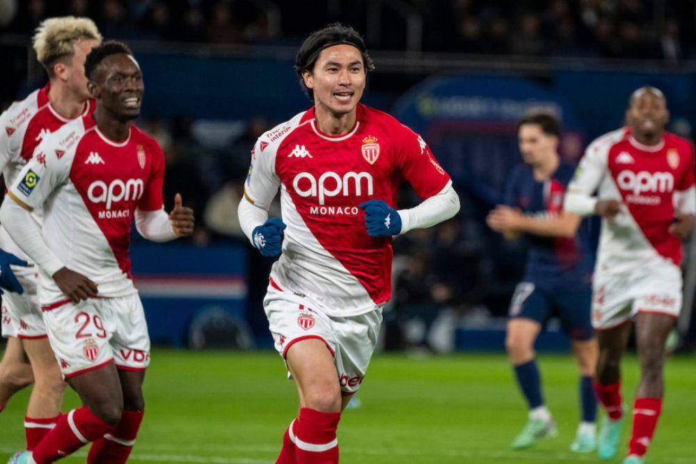 Takumi Minamino, penyerang AS Monaco (asmonaco.com)