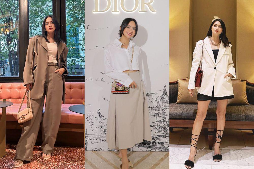 12 Inspirasi Busana Kantor ala Rini Yulianti, Andalkan Blazer!