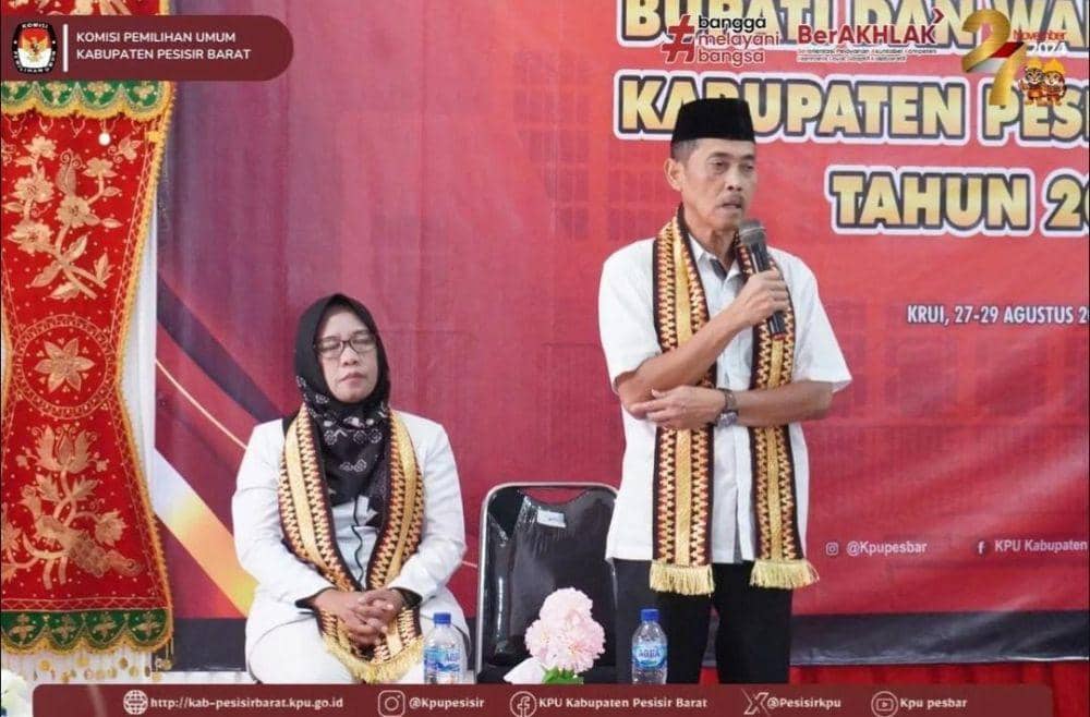 N. Lingga Kusuma, Calon Bupati Pesisir Barat (Instagram/kpupesisir)