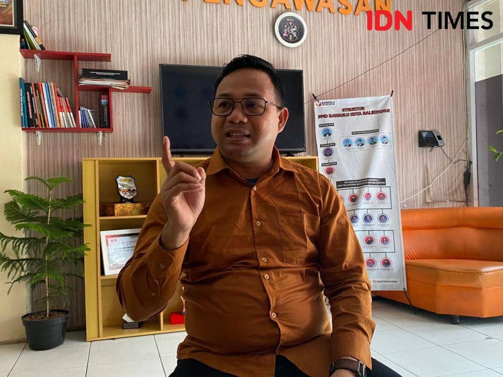Koordinator Divisi Penanganan Pelanggaran Badan Pengawas Pemilu (Bawaslu) Balikpapan Hamrin. (IDN Times/Erik Alfian)