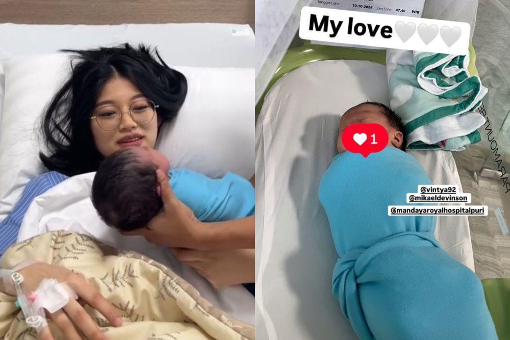 7 Momen Bahagia Desy Genoveva Eks JKT48 Melahirkan Anak Pertama