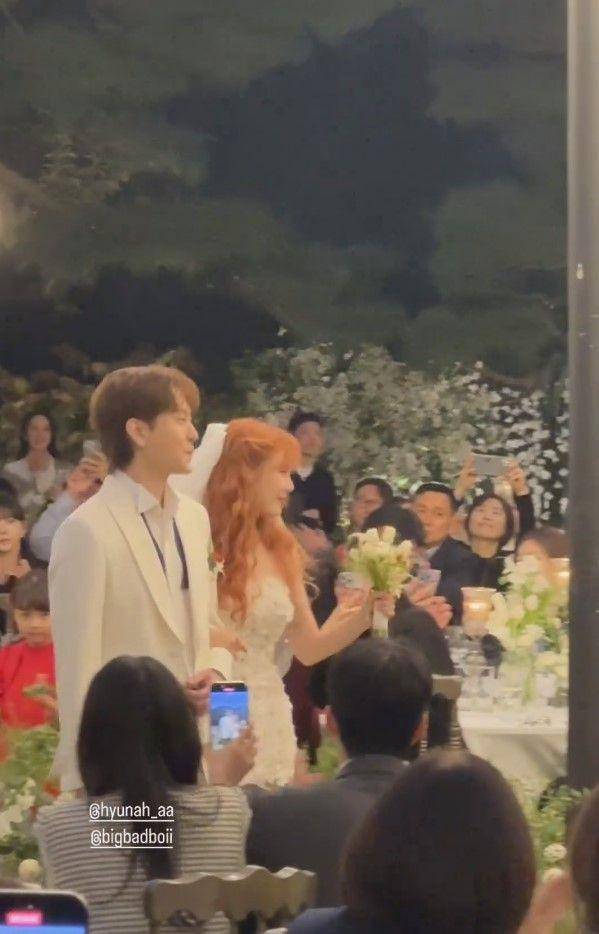 potret pernikahan HyunA (instagram.com/ion.the.way)