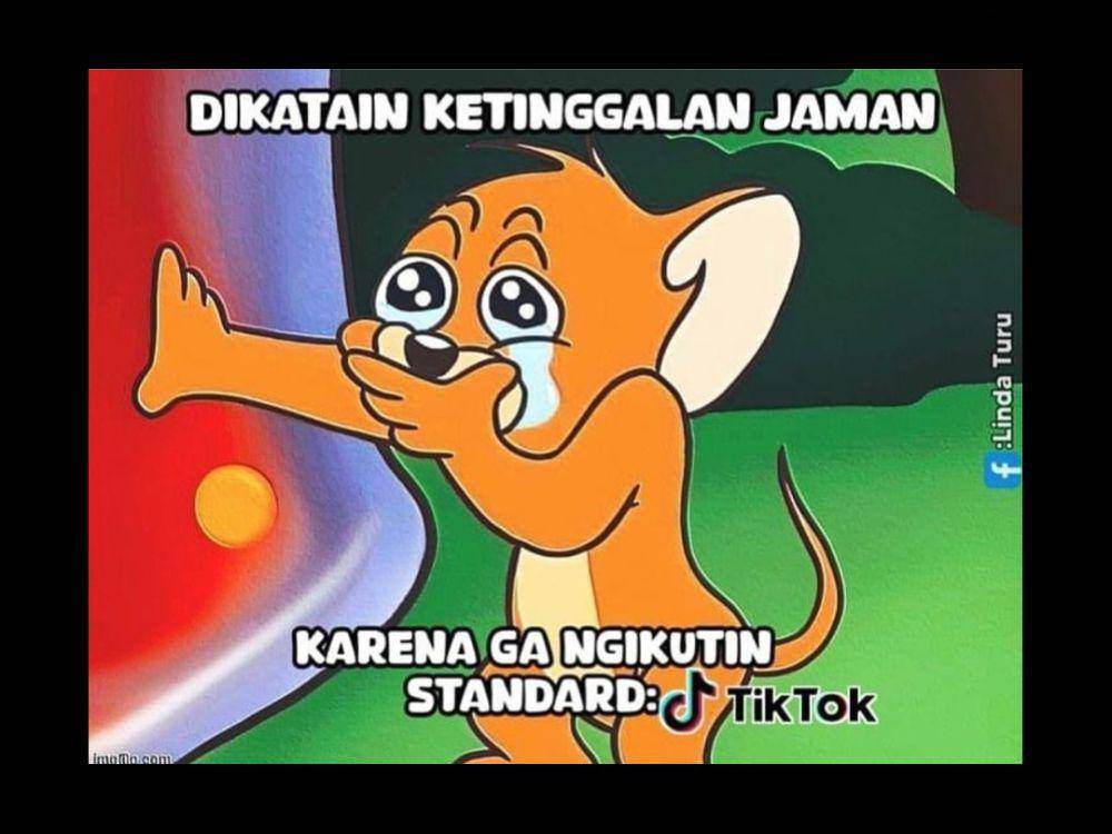 meme standar TikTok (instagram.com/lawakscience)