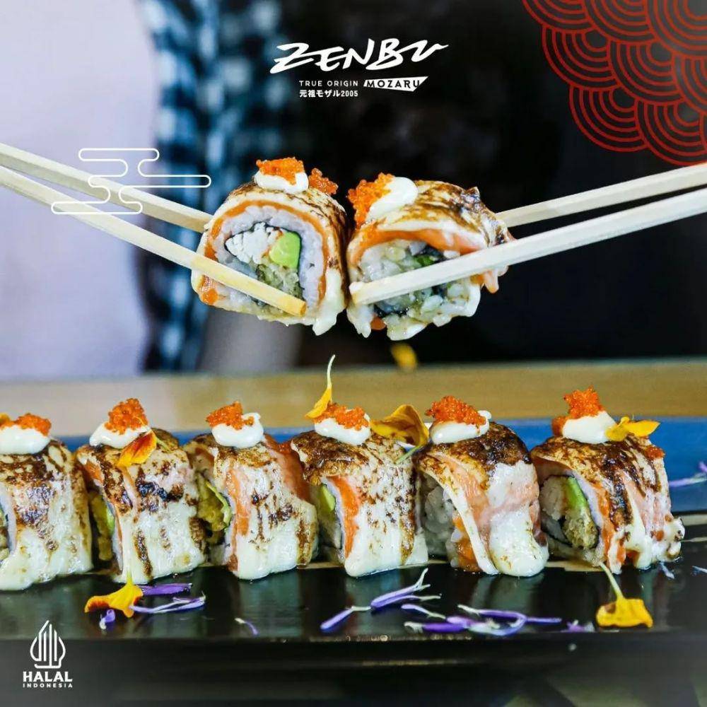 Potret menu Zenbu Roll di Zenbu Resto (instagram.com/zenbu.resto)