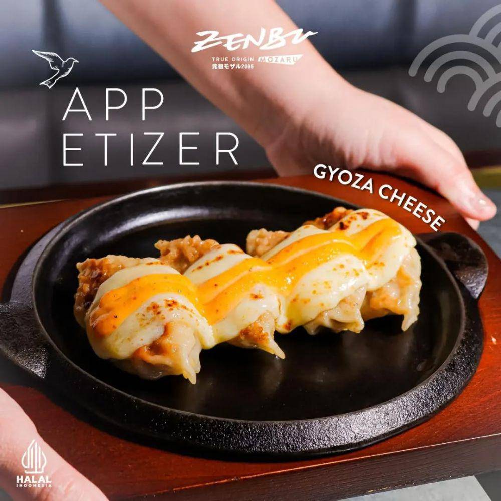 Potret menu Gyoza Cheese di Zenbu Resto (instagram.com/zenbu.resto)