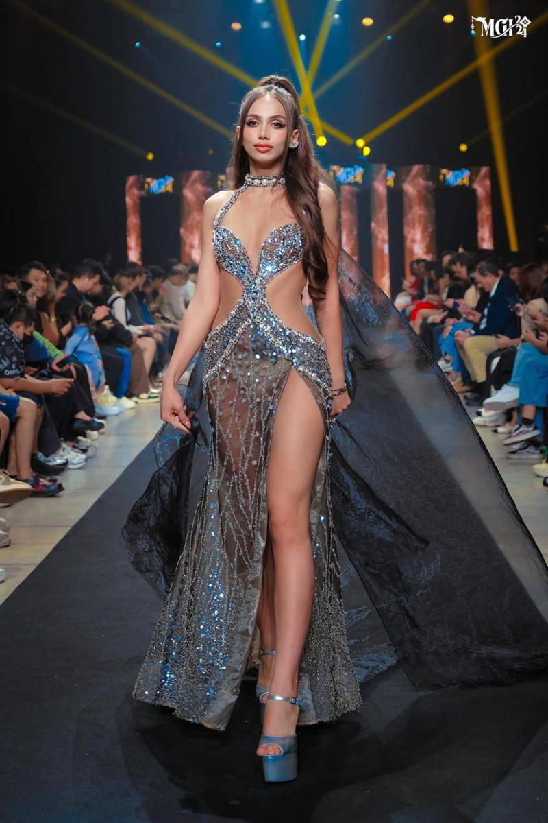 Potret Wakil Eropa Saat Konferensi Pers Miss Grand International 2024 (Facebook.com/Miss Grand International)