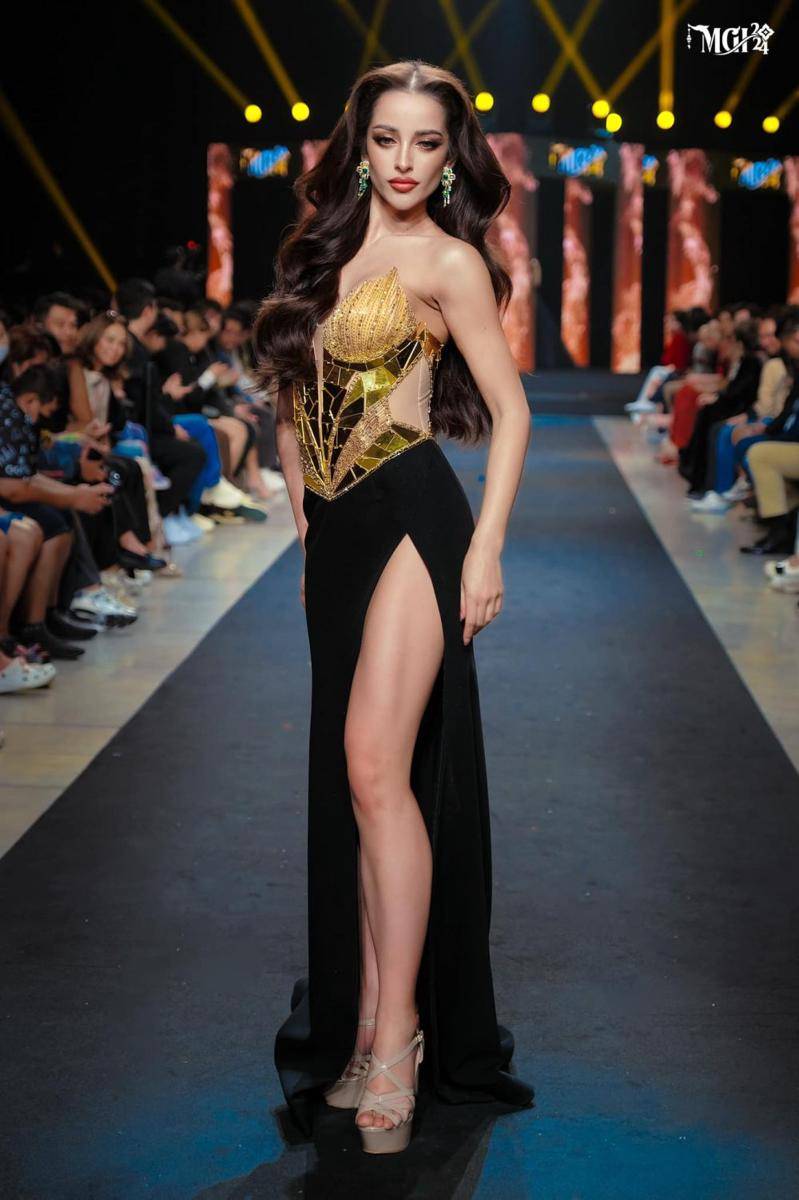 Potret Wakil Eropa Saat Konferensi Pers Miss Grand International 2024 (Facebook.com/Miss Grand International)