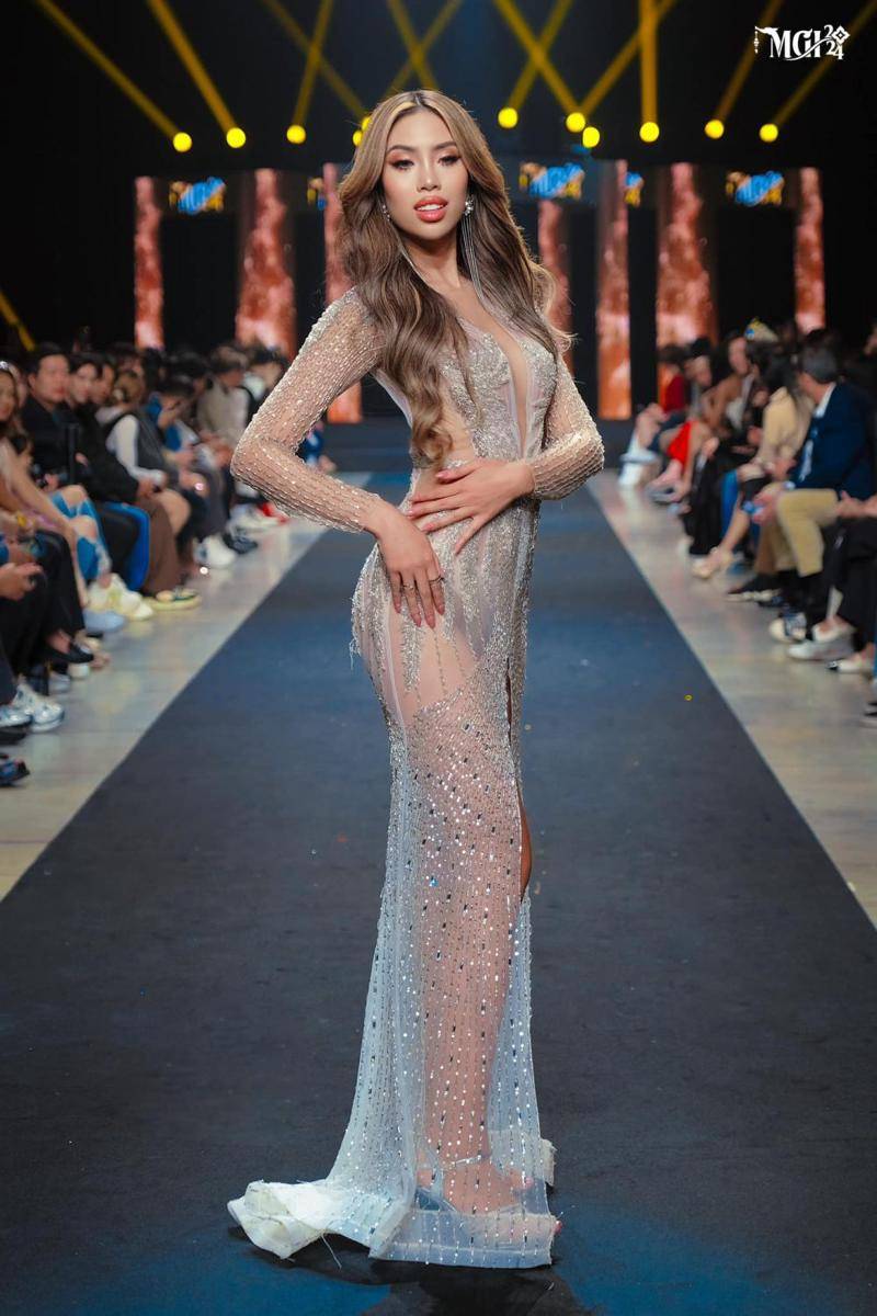 Potret Wakil Eropa Saat Konferensi Pers Miss Grand International 2024 (Facebook.com/Miss Grand International)