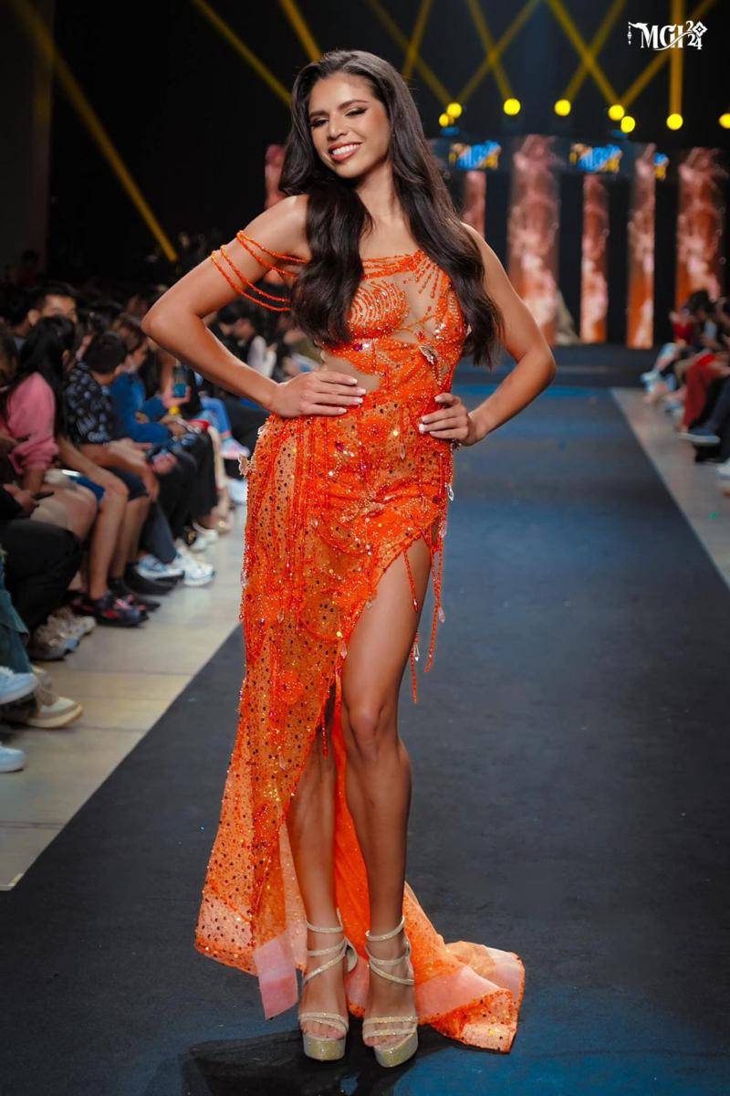 Potret Wakil Eropa Saat Konferensi Pers Miss Grand International 2024 (Facebook.com/Miss Grand International)