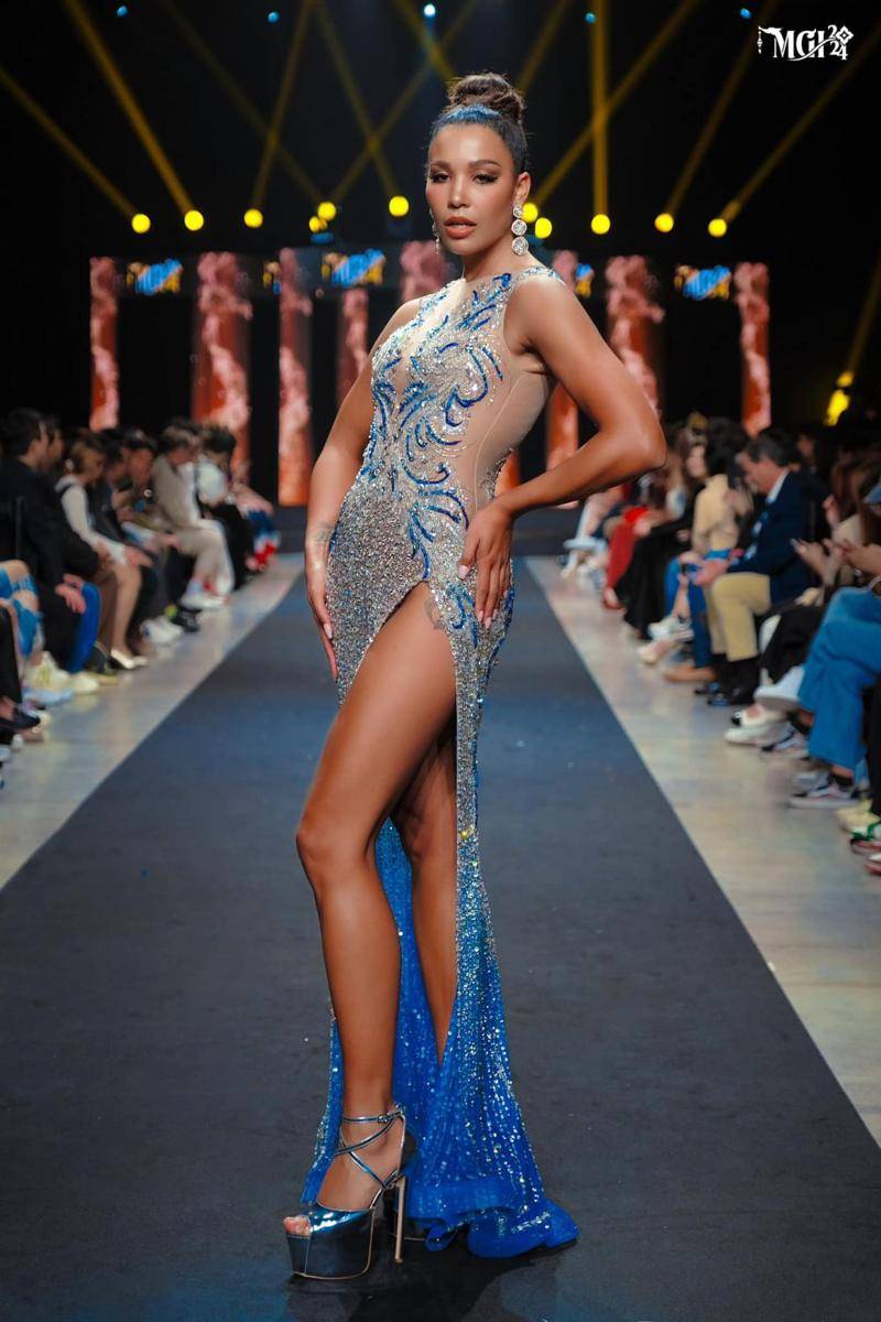 Potret Wakil Eropa Saat Konferensi Pers Miss Grand International 2024 (Facebook.com/Miss Grand International)