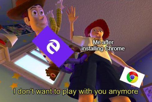 7 Meme Microsoft Edge, Banyak yang Pilih Chrome?