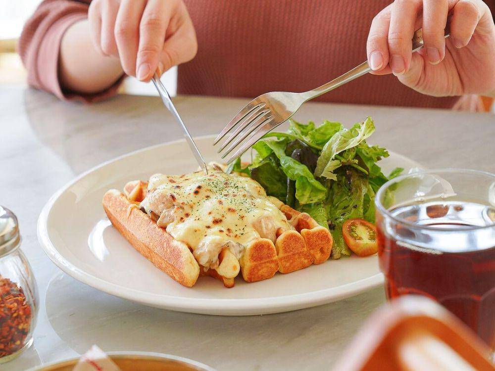 Potret menu waffle di Pancious (instagram.com/pancious.id)