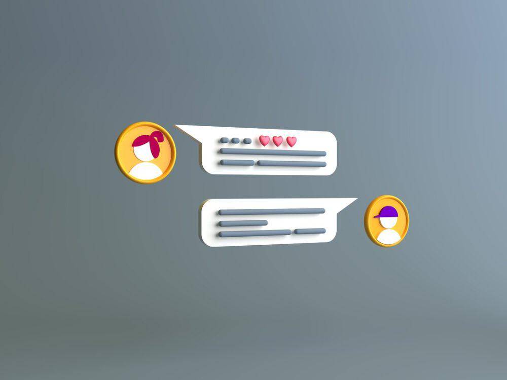 ilustrasi chat-an sama gebetan (freepik.com/freepik)