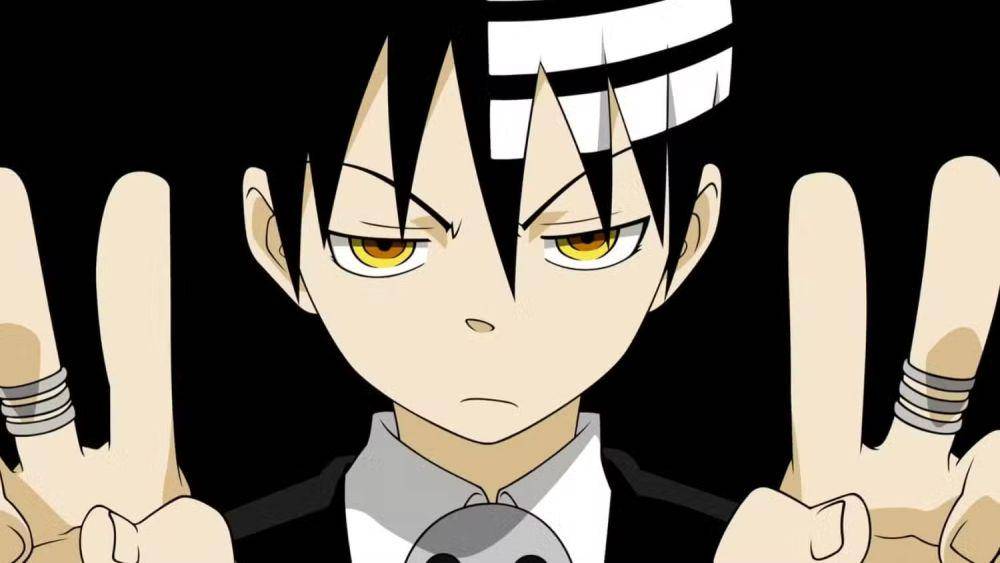 Death The Kid karakter Soul Eater (dok. Bones/Soul Eater)