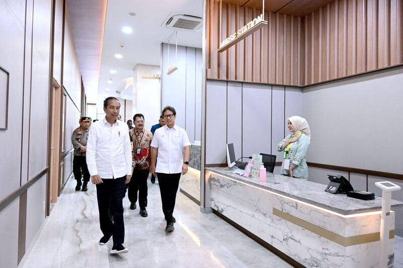Rumah Sakit Hermina Nusantara menelan anggaran Rp 650 M. (Dok. Muchlis Jr - Biro Pers Sekretariat Presiden)