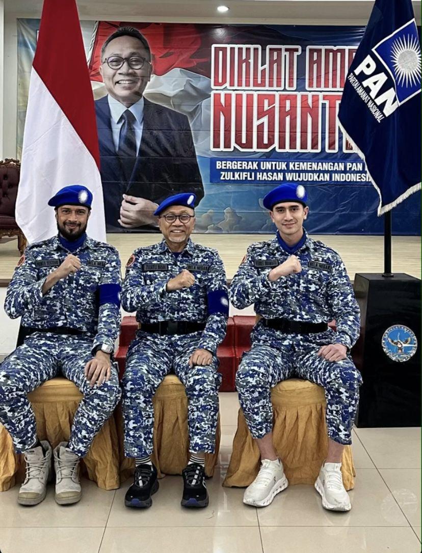potret Verrell Bramasta ikut diklat PAN (Instagram.com/bramastavrl)