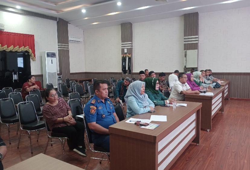Rapat koordinasi kegiatan FKUB EXPO yang dipimpin Asisten Pemerintahan dan Sosial Muhammad Sofyan (Dok. Diskominfo Medan)